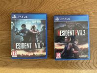 Resident Evil 2 & 3 remake (PS4)