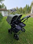 bugaboo donkey duo 5 + nya sufletter och andra tillbehör