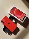 iphone 12 mini RED 128gb fint skick