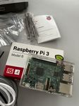 Rasberry Pi 3 model B + tillbehör