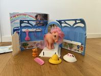 my little pony häst + stall original