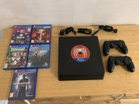 Playstation 4 slim  1TB  - 32tum tv på köpet