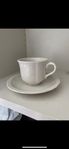 12 st kaffekoppar med fat o assiett manoir villeroy & boch 