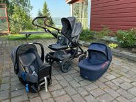 Barnvagn + babyskydd från Britax Römer