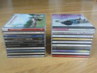 Paketpris 20 CD: Folkmusik, visor, ballader, körsång m.m.