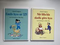 2 böcker om EMIL i Lönneberga och Ida av Astrid Lindgren