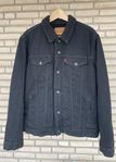 Levi’s Sherpa Trucker fodrad jeansjacka strl L Herr