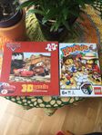 3D puzzle och Lego spel endast 69 kr