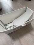 Stokke Flexi Bath Badbalja & Badstöd, White