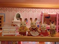 Småfigurer "Sylvanian family" 3 st