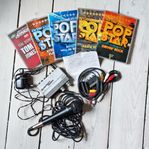 Karaoke-paket komplett med mikrofon och 5 DVD-skivor