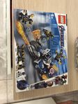 oöppnad Lego 76123 Marvel Captain America