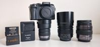 Panasonic Lumix G7 Kamera + 3 Objektiv