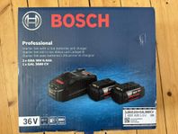 Bosch Batteri & snabbladdare 36V med GBA 6Ah & GAL3680 CV