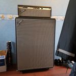 Fender Bassman 100 med 4x12 Högtalarlåda