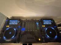 2 CDJ2000NX2 & 1 DJM900NXS