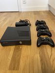 Xbox + 4 kontroller + 5 spel