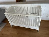 Spjälsäng, babysäng IKEA HENSVIK