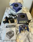 Nintendo Gamecube - PAL - Med tillbehör/kontroll - Lila