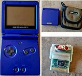 Gameboy Advance SP inkl väska och AR