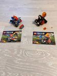 Lego sets 70310 och 70311 båda nexo knights