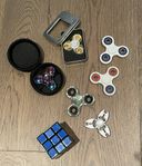 Rubiks kub & Fidget Spinners