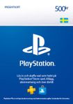 PSN 500 kronor presentkort