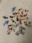 blandade Lego Friends figurer 