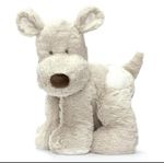 Teddykompaniet eddy Cream Hund, stor, beige