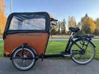 Babboe Big El-lådcykel med plats för 4 barn *Leverans