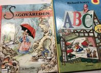 Barnböcker Sagovärlden ochRichard Scarry ABC