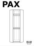 IKEA PAX Corner hörngarderob