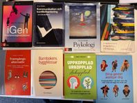 Diverse studentlitteratur lärarprogrammet