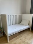 Baby Cot : IKEA Gulliver White Color