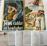 Retro Nostalgi 1950-tal    Femböcker av Enid Blyton