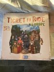 TICKET TO RIDE: Europa (15 årsjubileumsutgåva) implastade.