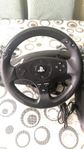 playstation steering wheel & justance kamera