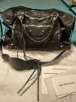 Balenciaga City Bag Medium med silverdetaljer