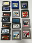 Gameboy +GBA samling, 16 Spel *Alla Original, alla testade*