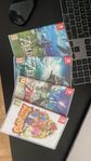 4x Nintendo switch spel Zelda & Super Mario