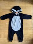 Baby penguin costume/ overall i storlek 68