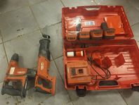 Hilti slagborrmaskin och tigersåg