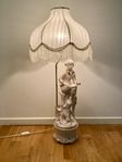 Bordslampa Vintage figurin