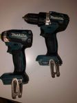 makita skruvdragare x 2