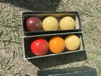 Carambole bollar 2 set