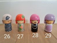 Kokeshi, japanska dockor 29 st! (se alla bilder) 