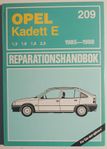 Reparationshandbok Opel Kadett E 1985-1988