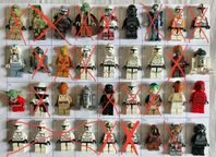 Lego star wars figurer