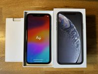 iPhone XR, 128GB, dubbla fysiska SIM-kortplatser.