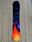 GNU Banked Country 155cm snowboard